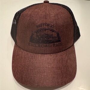 Historic Railroad Pass Trucker Hat